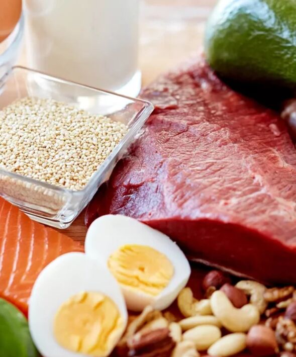 Исхрана за гастритис Табела 4 вклучува употреба на јајца и посно месо