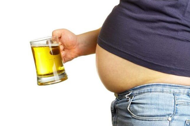 Човек со пивски стомак може да си постави цел и да изгуби тежина